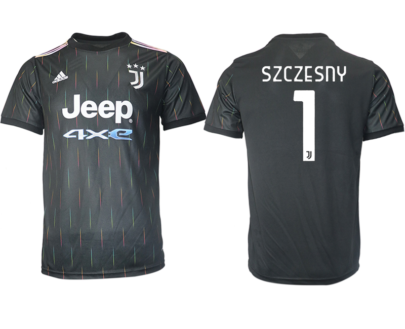 Cheap Men 2021-2022 Club Juventus away aaa version black 1 Soccer Jersey